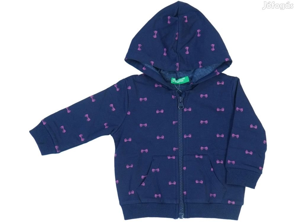 Benetton Új (címkés) Lány Kapucnis pulóver (Méret: 68)