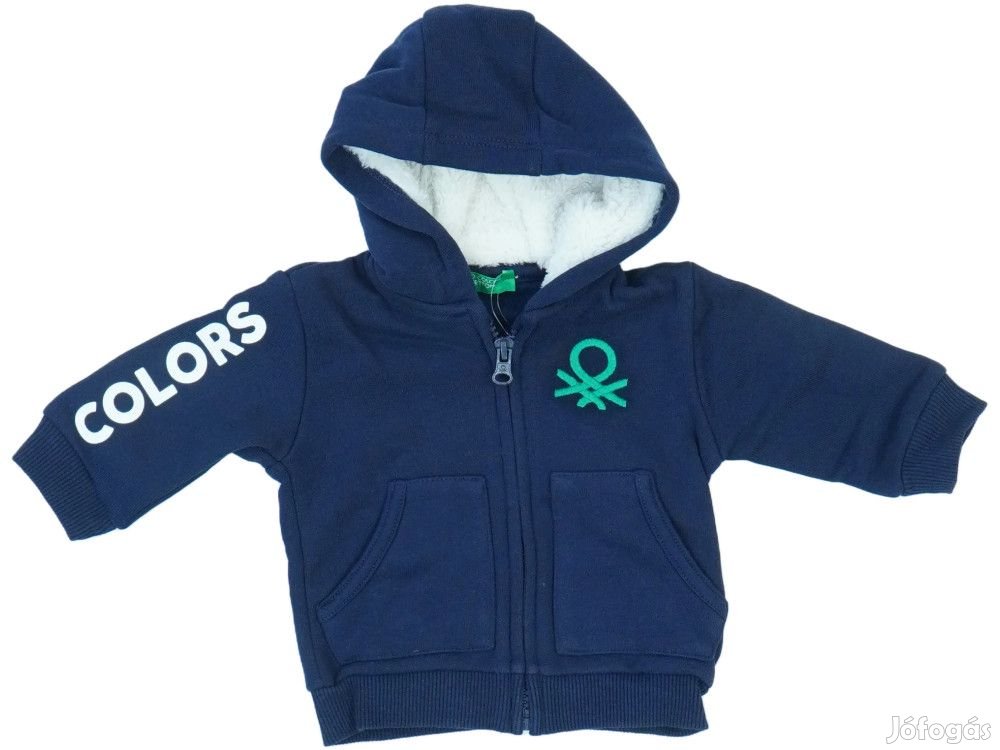 Benetton Új (címkés) Lány Kapucnis pulóver (Méret: 68)