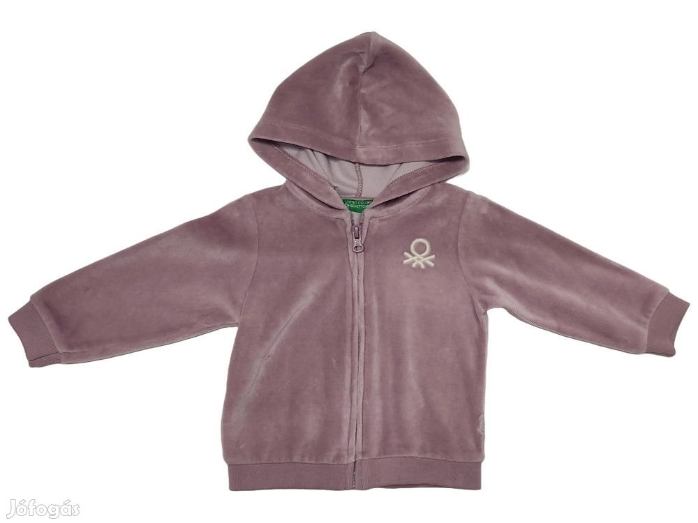Benetton Új (címkés) Lány Kapucnis pulóver (Méret: 68)
