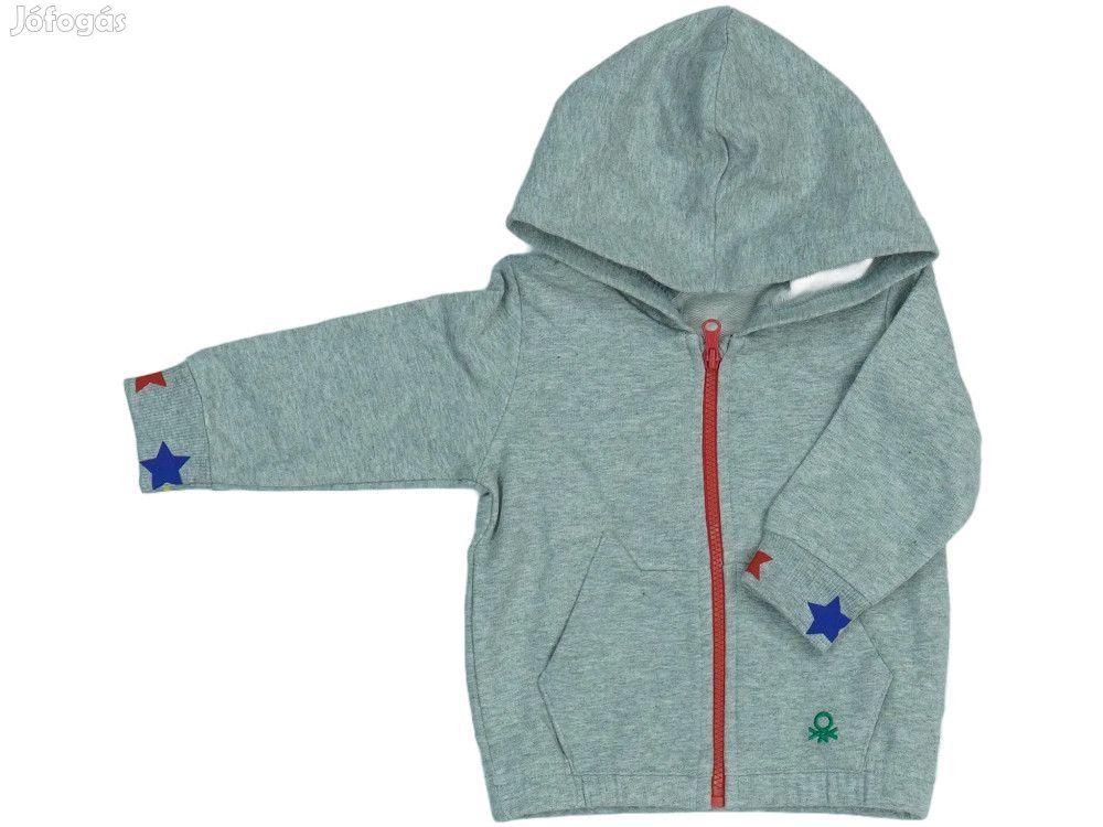 Benetton Új címkés Lány Kapucnis pulóver Méret 68