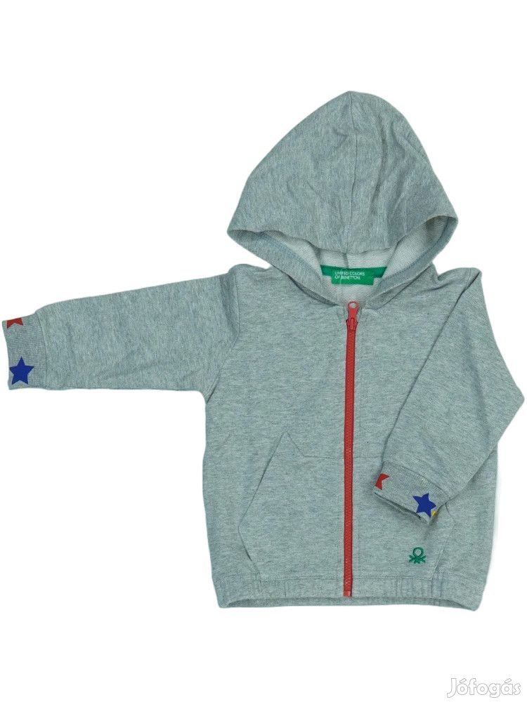 Benetton Új címkés Lány Kapucnis pulóver Méret 74