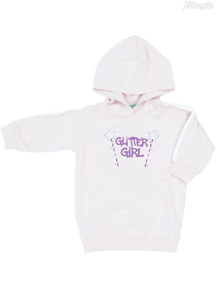Benetton Új (címkés) Lány Kapucnis pulóver (Méret: 80)