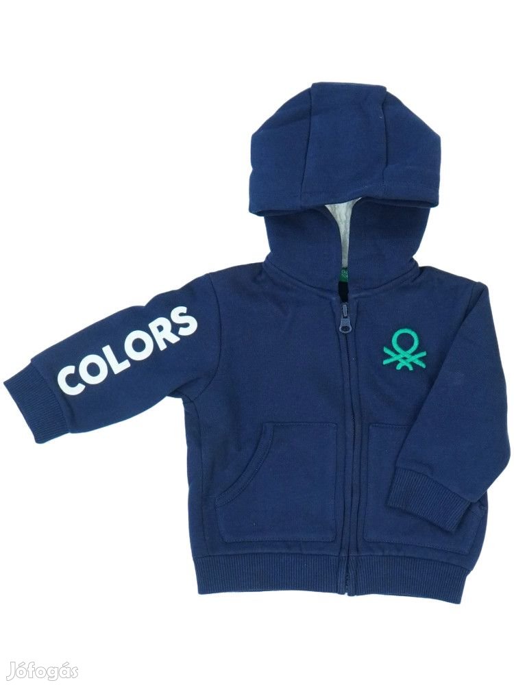 Benetton Új (címkés) Lány Kapucnis pulóver (Méret: 80)