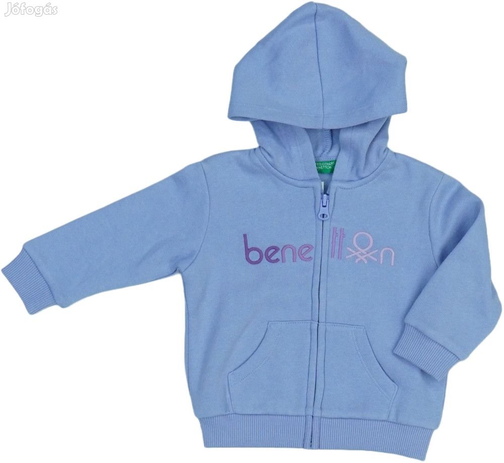 Benetton Új (címkés) Lány Kapucnis pulóver (Méret: 80)
