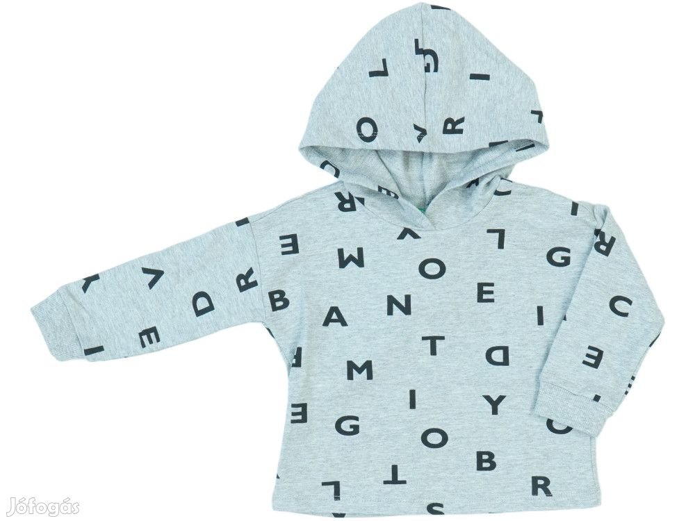 Benetton Új (címkés) Lány Kapucnis pulóver (Méret: 92)