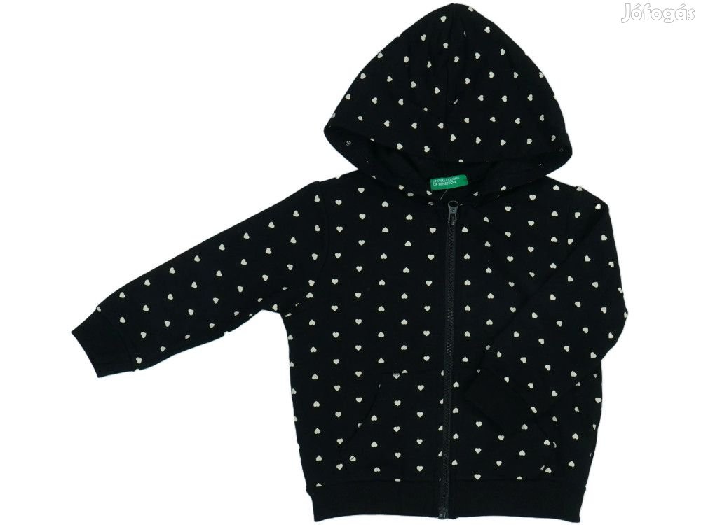 Benetton Új címkés Lány Kapucnis pulóver Méret 92