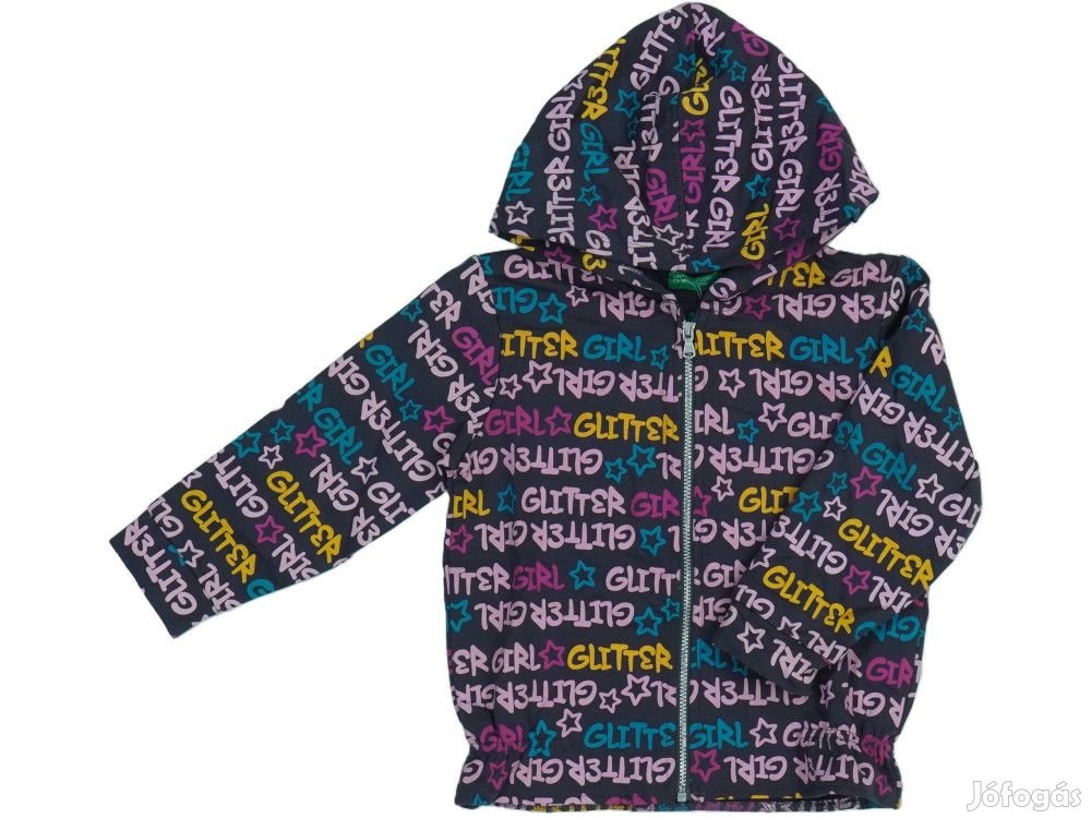 Benetton Új címkés Lány Kapucnis pulóver Méret 98