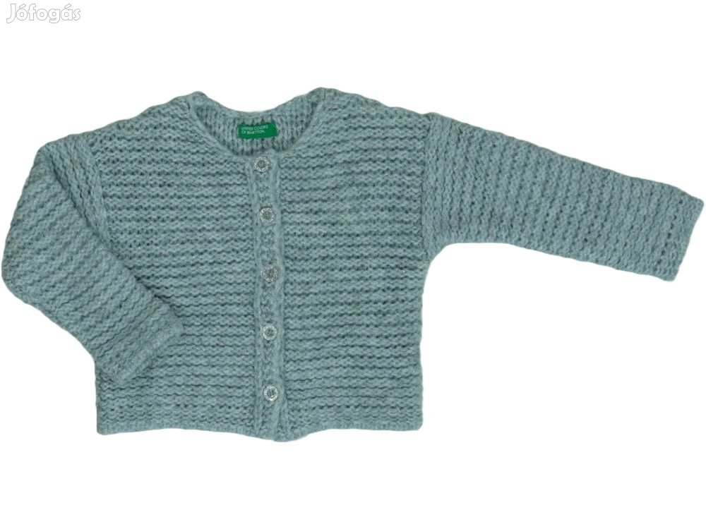 Benetton Új (címkés) Lány Kardigán (Méret: 80)