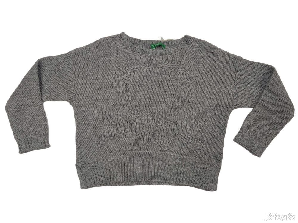 Benetton Új (címkés) Lány Kötött pulcsi (Méret: 110)