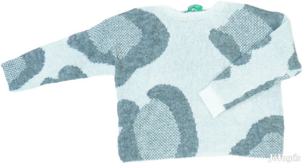 Benetton Új (címkés) Lány Kötött pulcsi (Méret: 110)