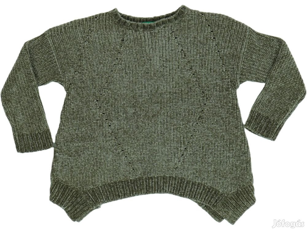 Benetton Új (címkés) Lány Kötött pulcsi (Méret: 110)