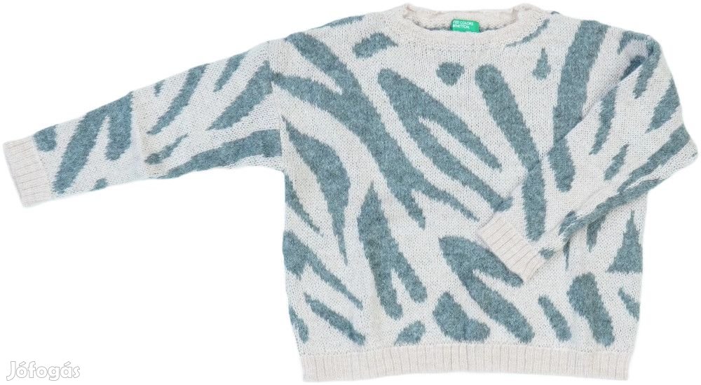 Benetton Új (címkés) Lány Kötött pulcsi (Méret: 110)
