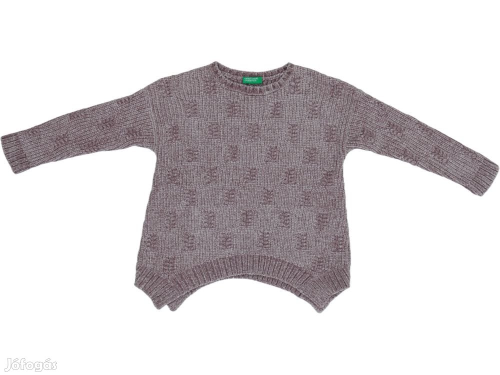Benetton Új (címkés) Lány Kötött pulcsi (Méret: 110)