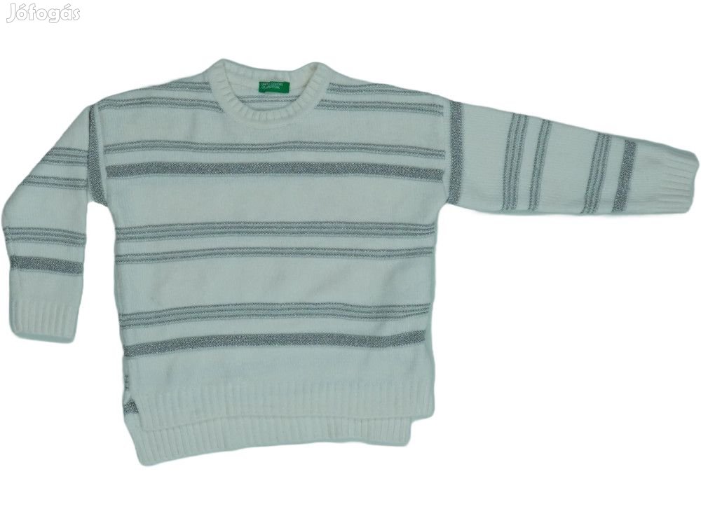 Benetton Új (címkés) Lány Kötött pulcsi (Méret: 110)