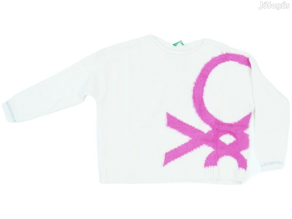 Benetton Új (címkés) Lány Kötött pulcsi (Méret: 122)