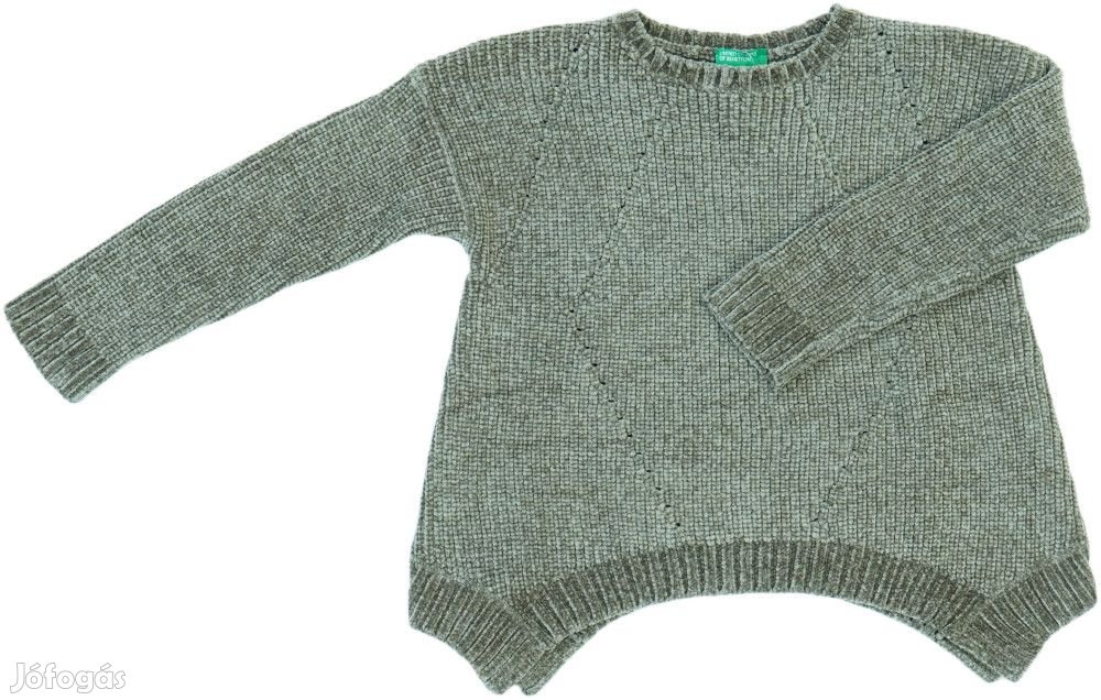 Benetton Új (címkés) Lány Kötött pulcsi (Méret: 122)