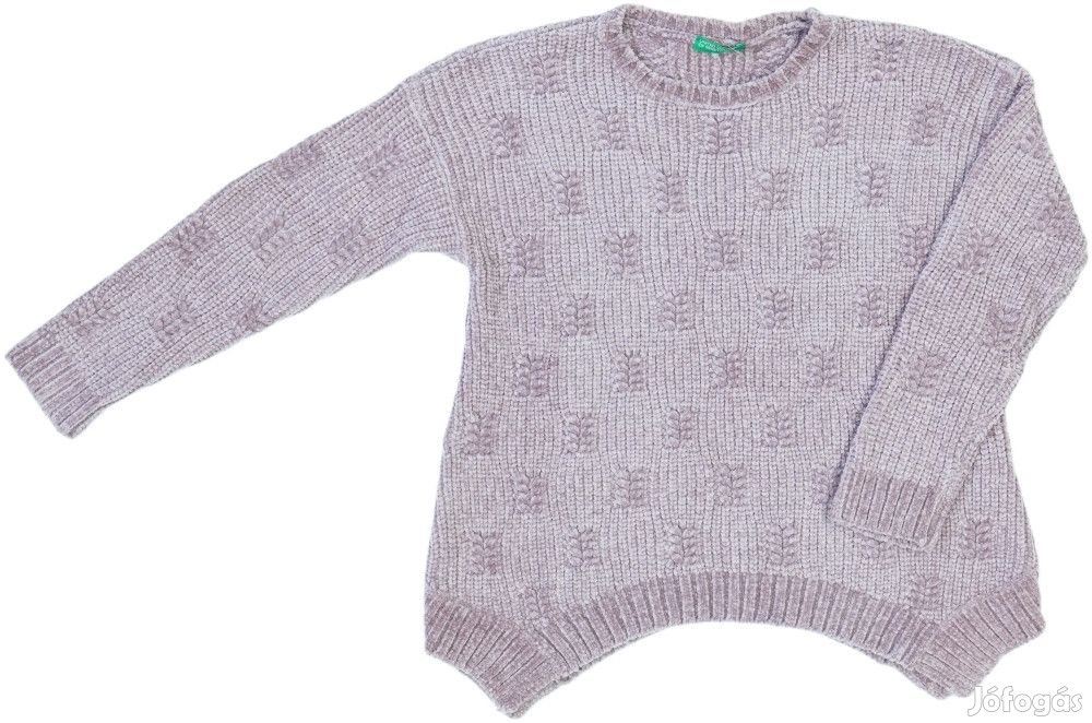 Benetton Új (címkés) Lány Kötött pulcsi (Méret: 122)