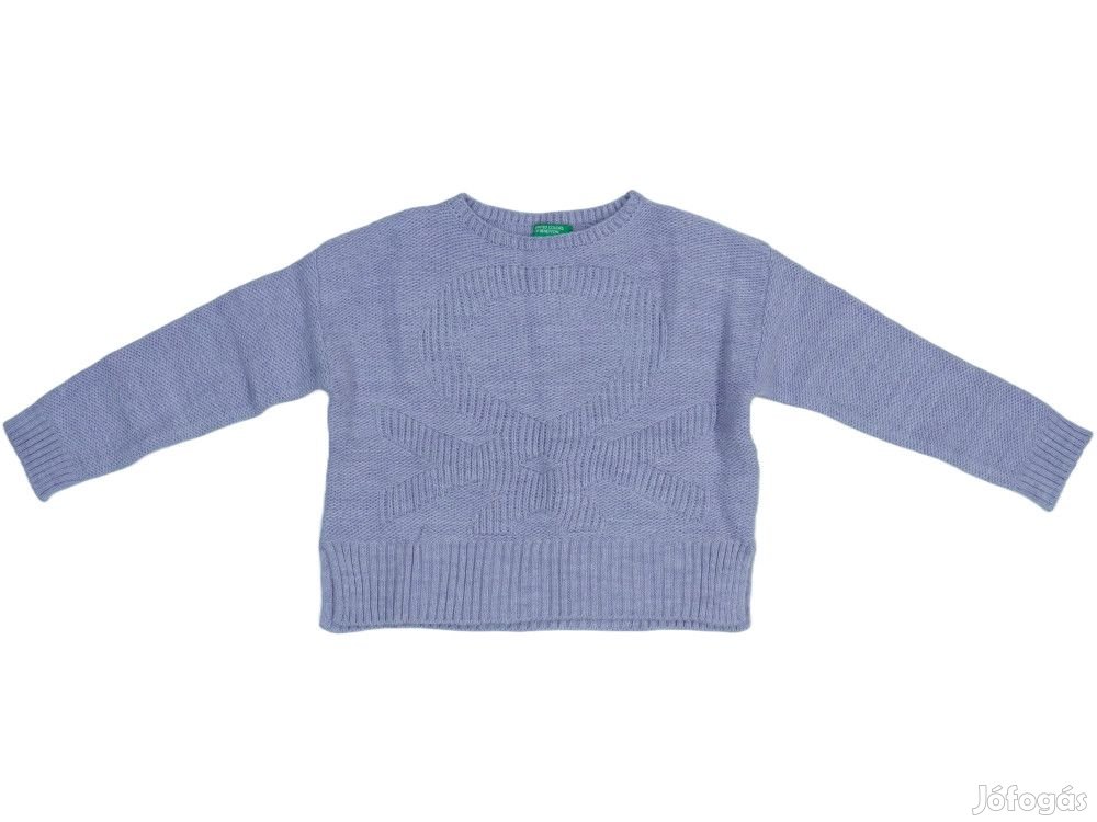 Benetton Új (címkés) Lány Kötött pulcsi (Méret: 122)
