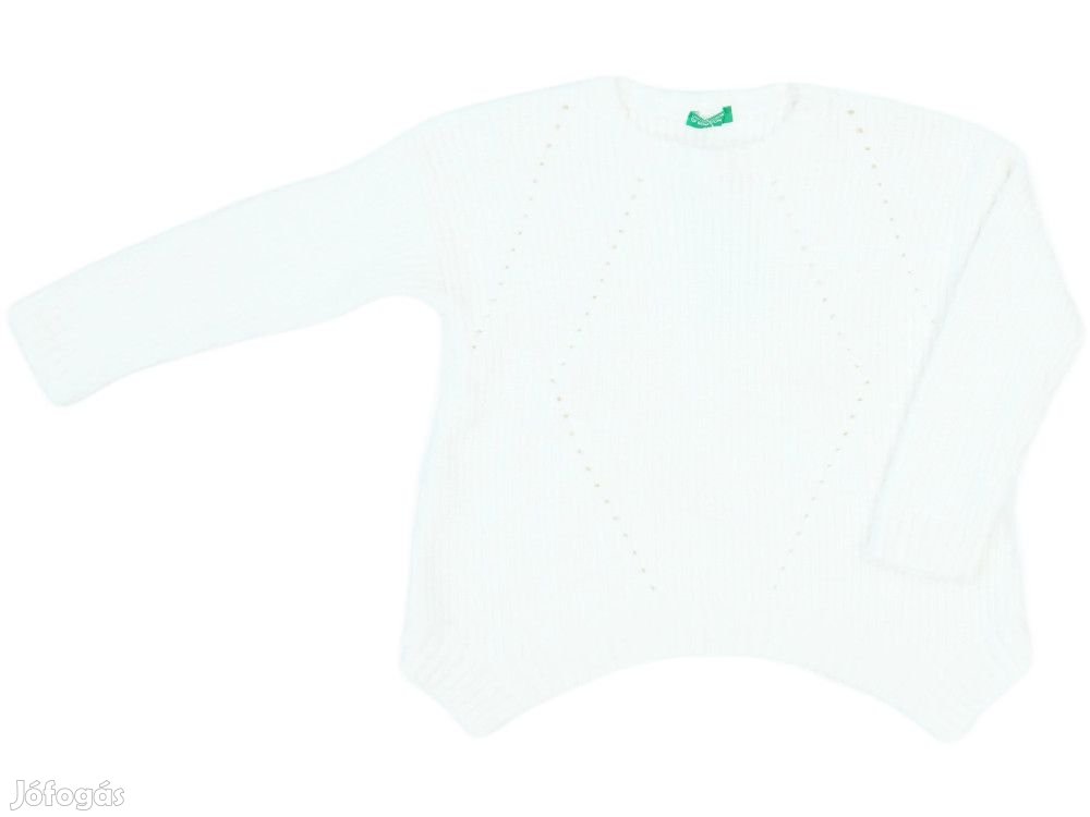 Benetton Új (címkés) Lány Kötött pulcsi (Méret: 122)