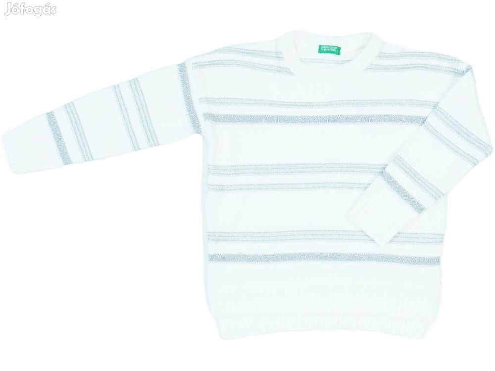 Benetton Új (címkés) Lány Kötött pulcsi (Méret: 122)