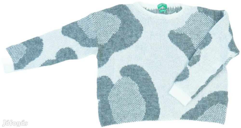 Benetton Új (címkés) Lány Kötött pulcsi (Méret: 122)