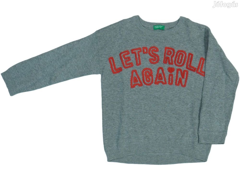 Benetton Új címkés Lány Kötött pulcsi Méret 122