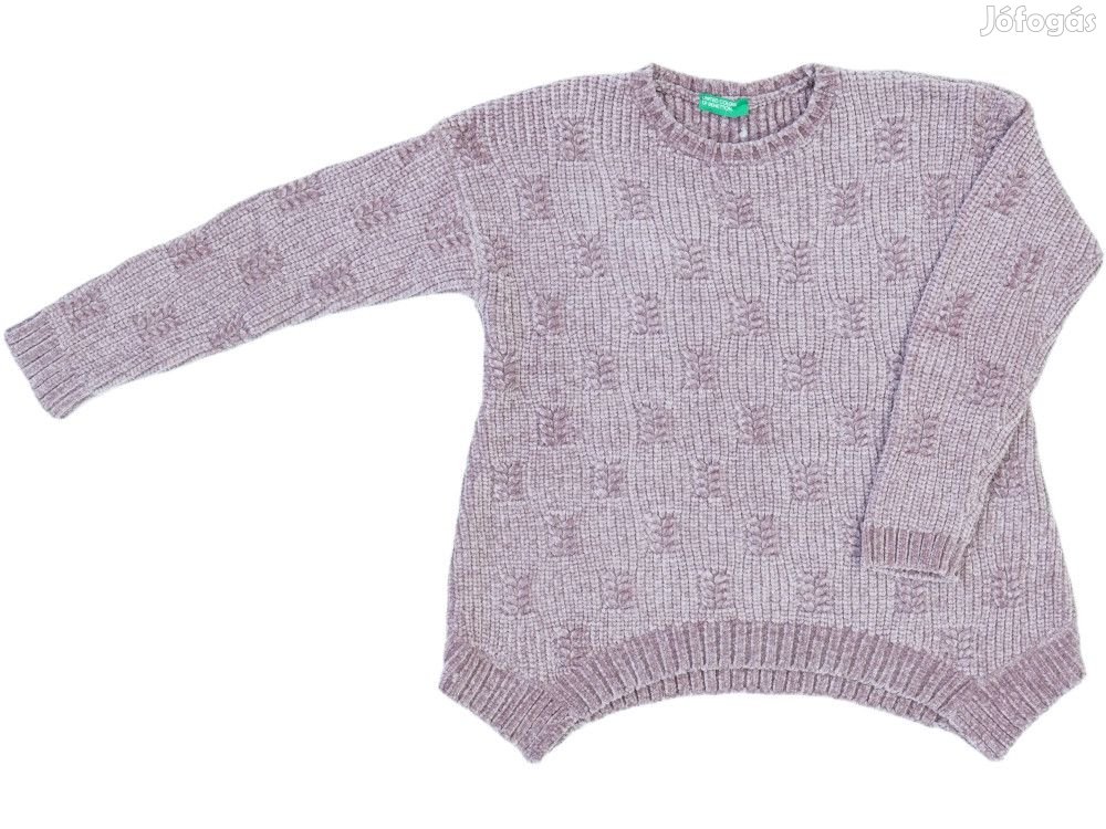 Benetton Új (címkés) Lány Kötött pulcsi (Méret: 128)