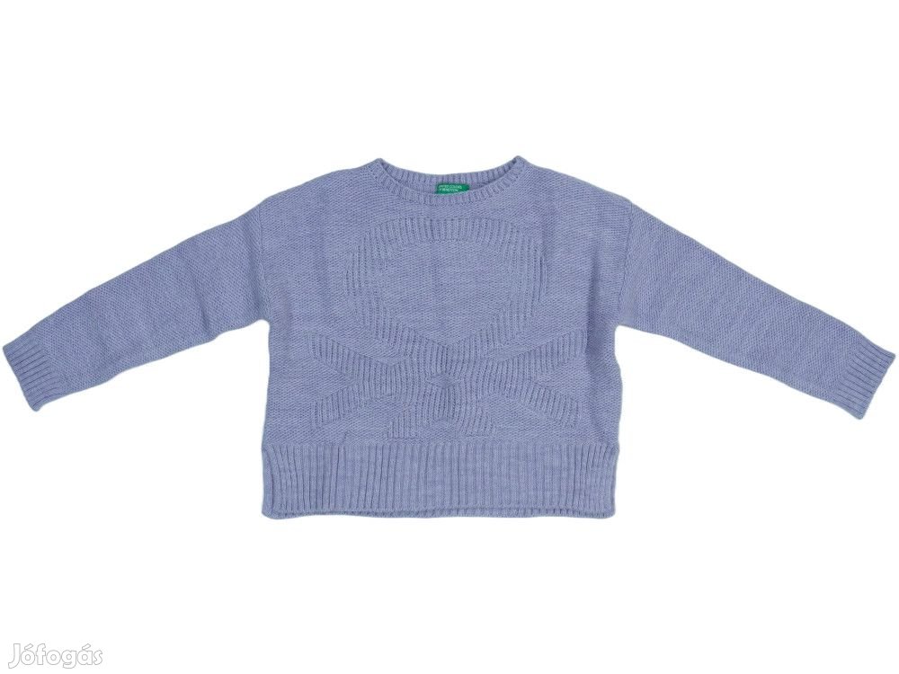 Benetton Új (címkés) Lány Kötött pulcsi (Méret: 128)