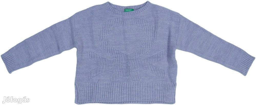 Benetton Új (címkés) Lány Kötött pulcsi (Méret: 128)