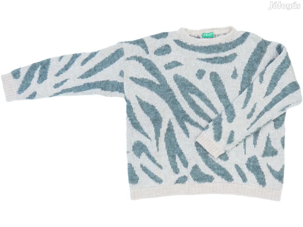 Benetton Új (címkés) Lány Kötött pulcsi (Méret: 128)