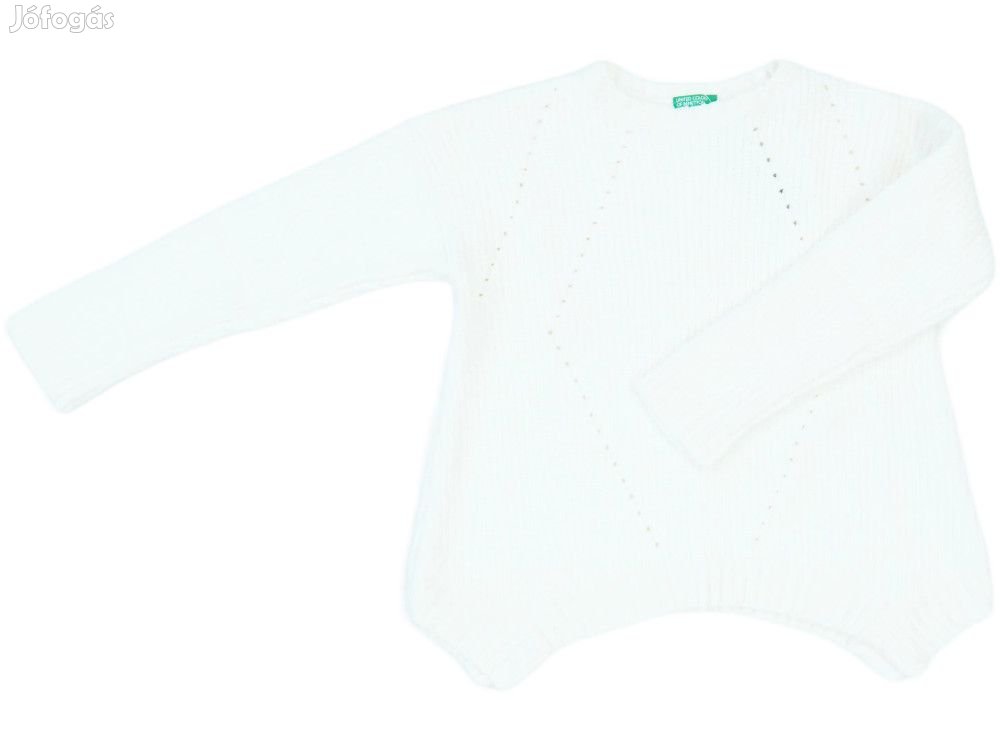 Benetton Új (címkés) Lány Kötött pulcsi (Méret: 128)