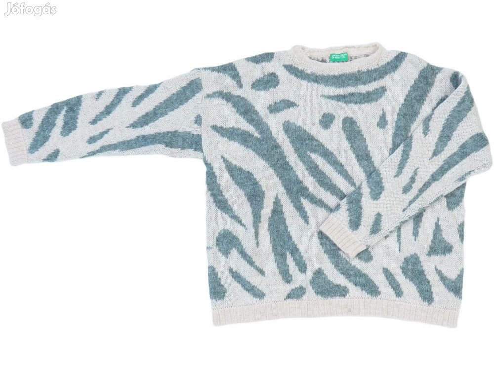 Benetton Új (címkés) Lány Kötött pulcsi (Méret: 128)
