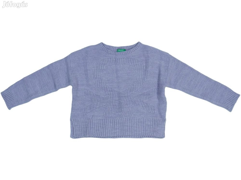 Benetton Új (címkés) Lány Kötött pulcsi (Méret: 128)