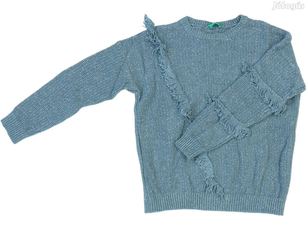 Benetton Új (címkés) Lány Kötött pulcsi (Méret: 128)