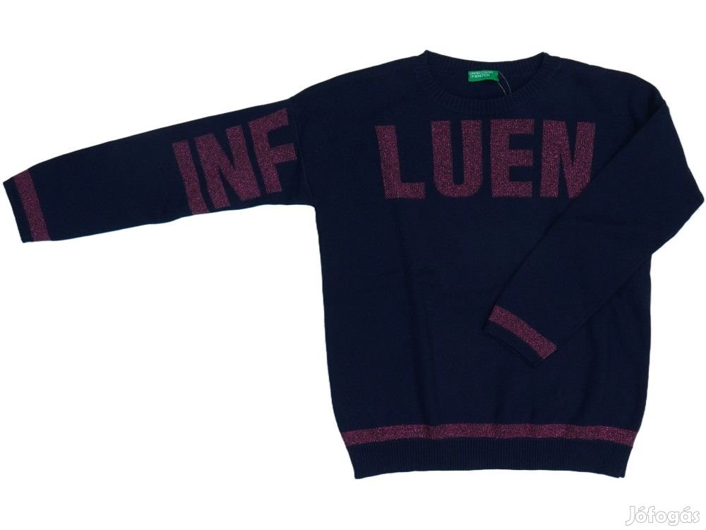 Benetton Új címkés Lány Kötött pulcsi Méret 134