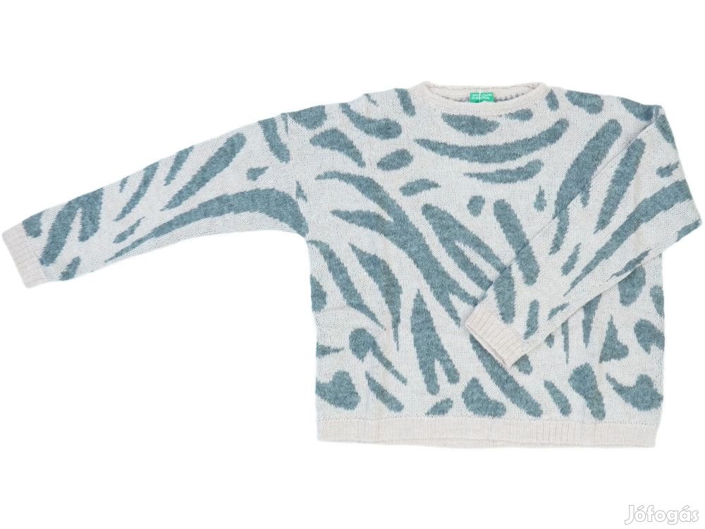 Benetton Új (címkés) Lány Kötött pulcsi (Méret: 146)