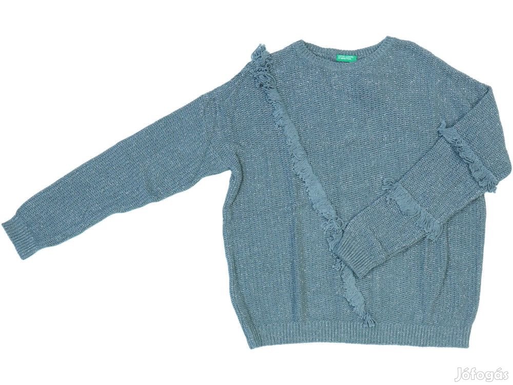 Benetton Új (címkés) Lány Kötött pulcsi (Méret: 152)