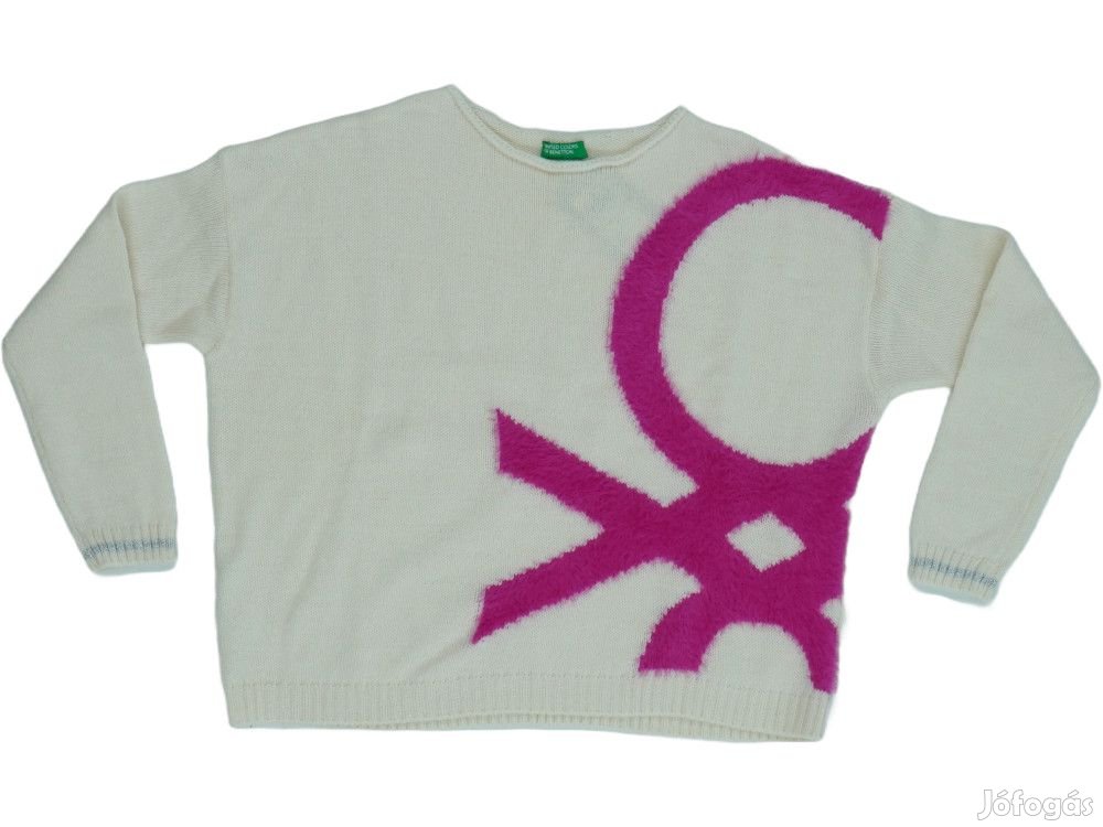 Benetton Új (címkés) Lány Kötött pulcsi (Méret: 152)