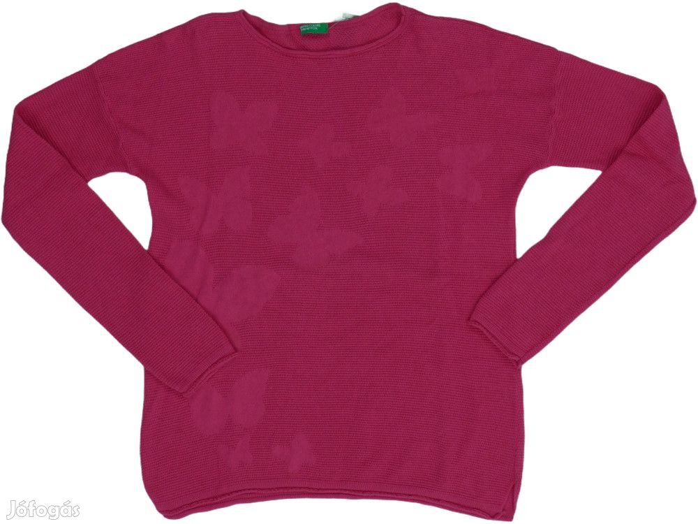 Benetton Új (címkés) Lány Kötött pulcsi (Méret: 152)
