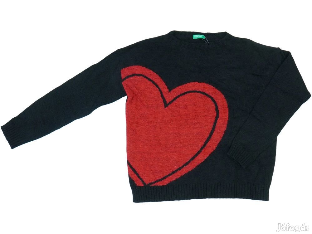 Benetton Új (címkés) Lány Kötött pulcsi (Méret: 152)