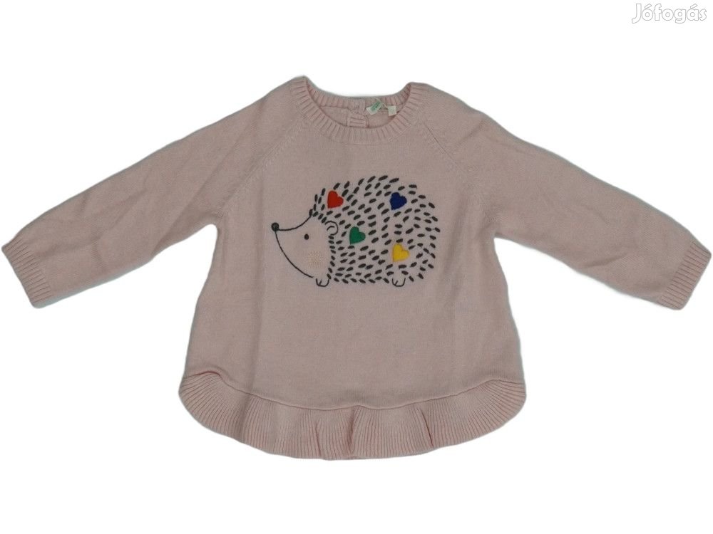 Benetton Új (címkés) Lány Kötött pulcsi (Méret: 56)