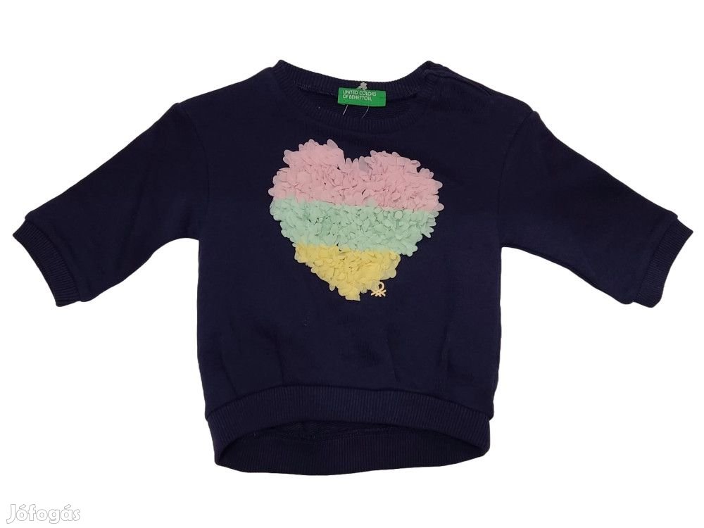 Benetton Új (címkés) Lány Kötött pulcsi (Méret: 62)