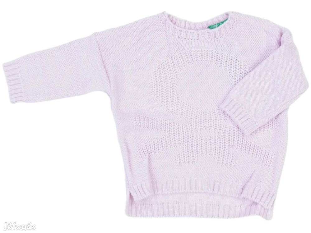 Benetton Új (címkés) Lány Kötött pulcsi (Méret: 68)