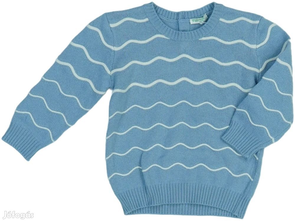 Benetton Új (címkés) Lány Kötött pulcsi (Méret: 68)