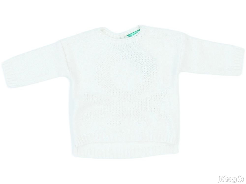 Benetton Új (címkés) Lány Kötött pulcsi (Méret: 68)