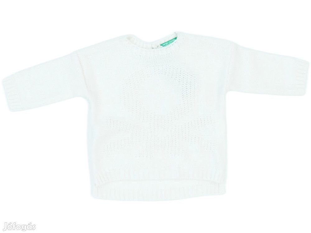 Benetton Új (címkés) Lány Kötött pulcsi (Méret: 68)