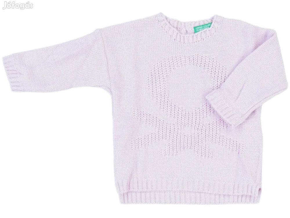 Benetton Új (címkés) Lány Kötött pulcsi (Méret: 74)