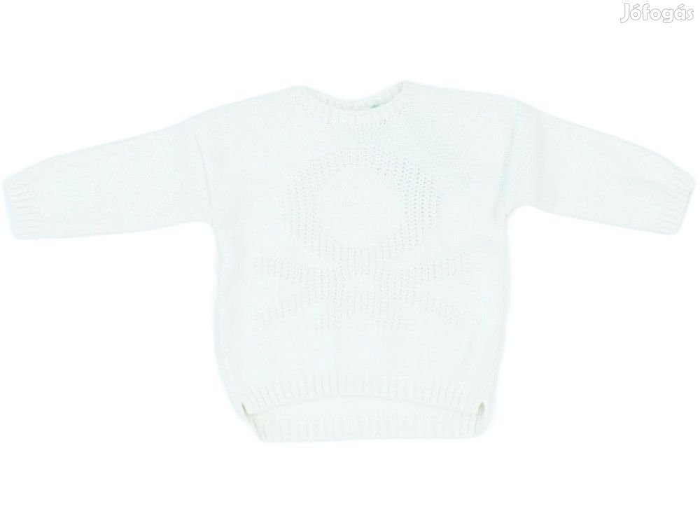 Benetton Új (címkés) Lány Kötött pulcsi (Méret: 74)