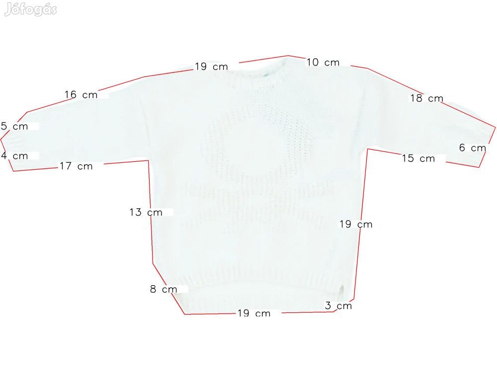Benetton Új (címkés) Lány Kötött pulcsi (Méret: 74)