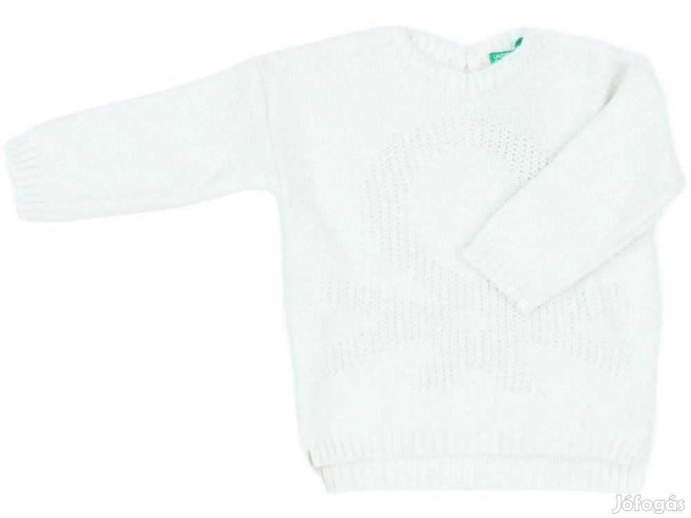 Benetton Új (címkés) Lány Kötött pulcsi (Méret: 80)
